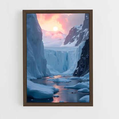 ap-arctic ice-9 cadre Bois foncé