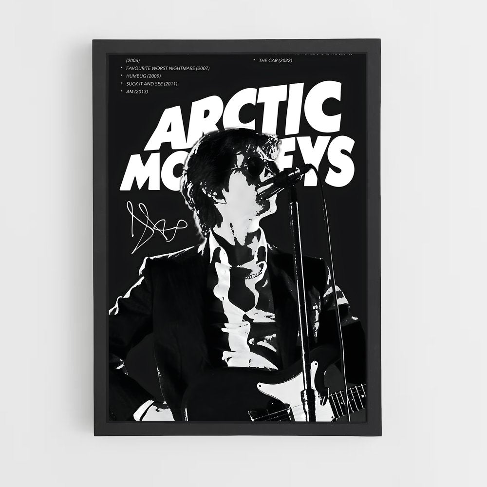 ap-arctic monkeys-2 cadre Noir