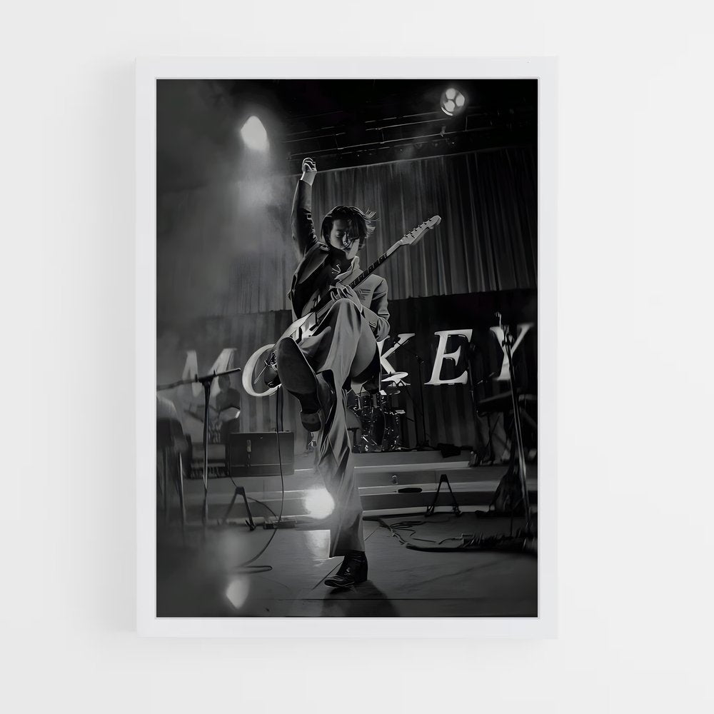 ap-arctic monkeys-4 cadre Blanc