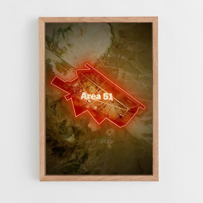 ap-area 51-1 cadre Bois clair