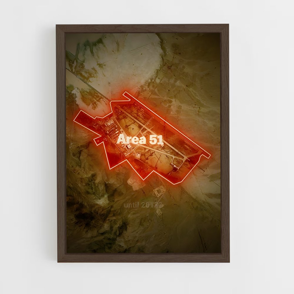 ap-area 51-1 cadre Bois foncé