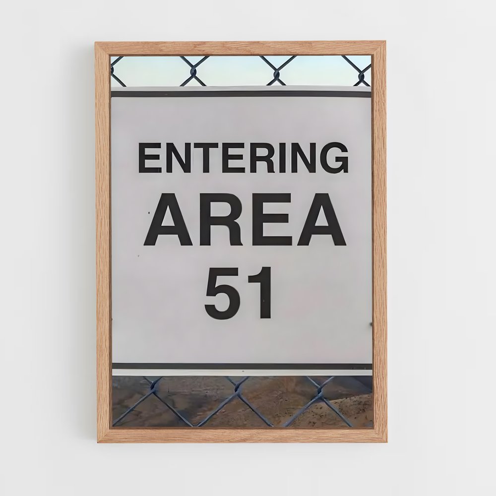 ap-area 51-5 cadre Bois clair