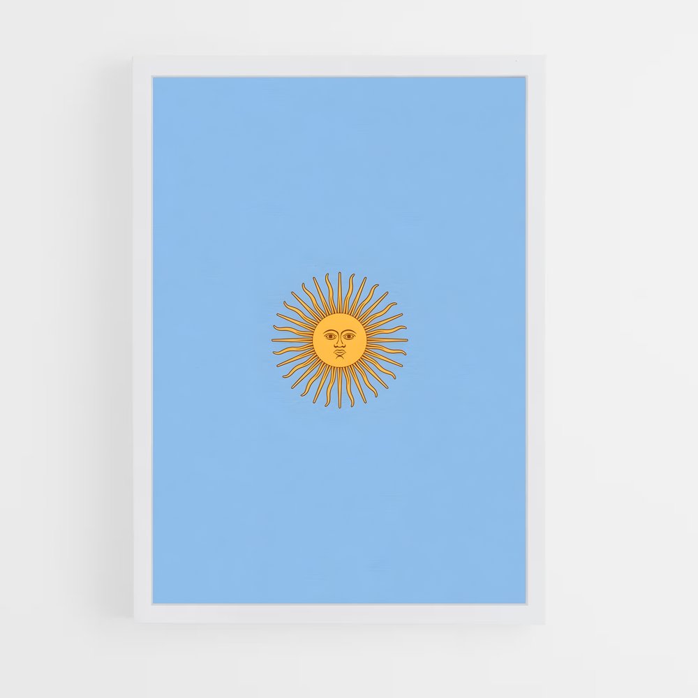 ap-argentina flag-2 cadre Blanc
