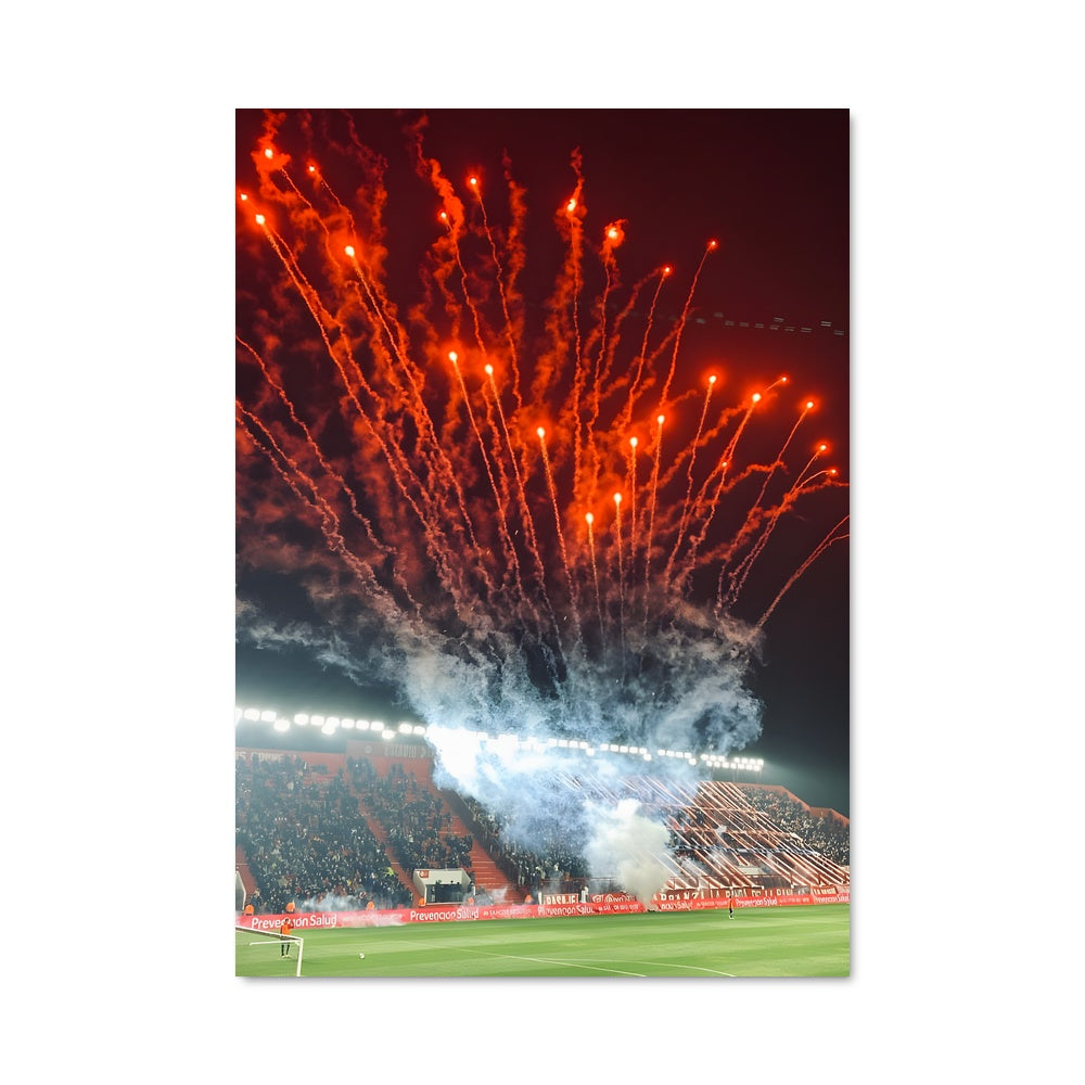 Poster Feu d'Artifice au Stade