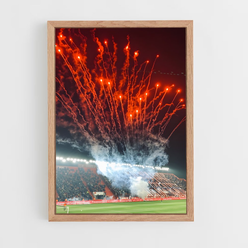ap-argentinos juniors-1 cadre Bois clair