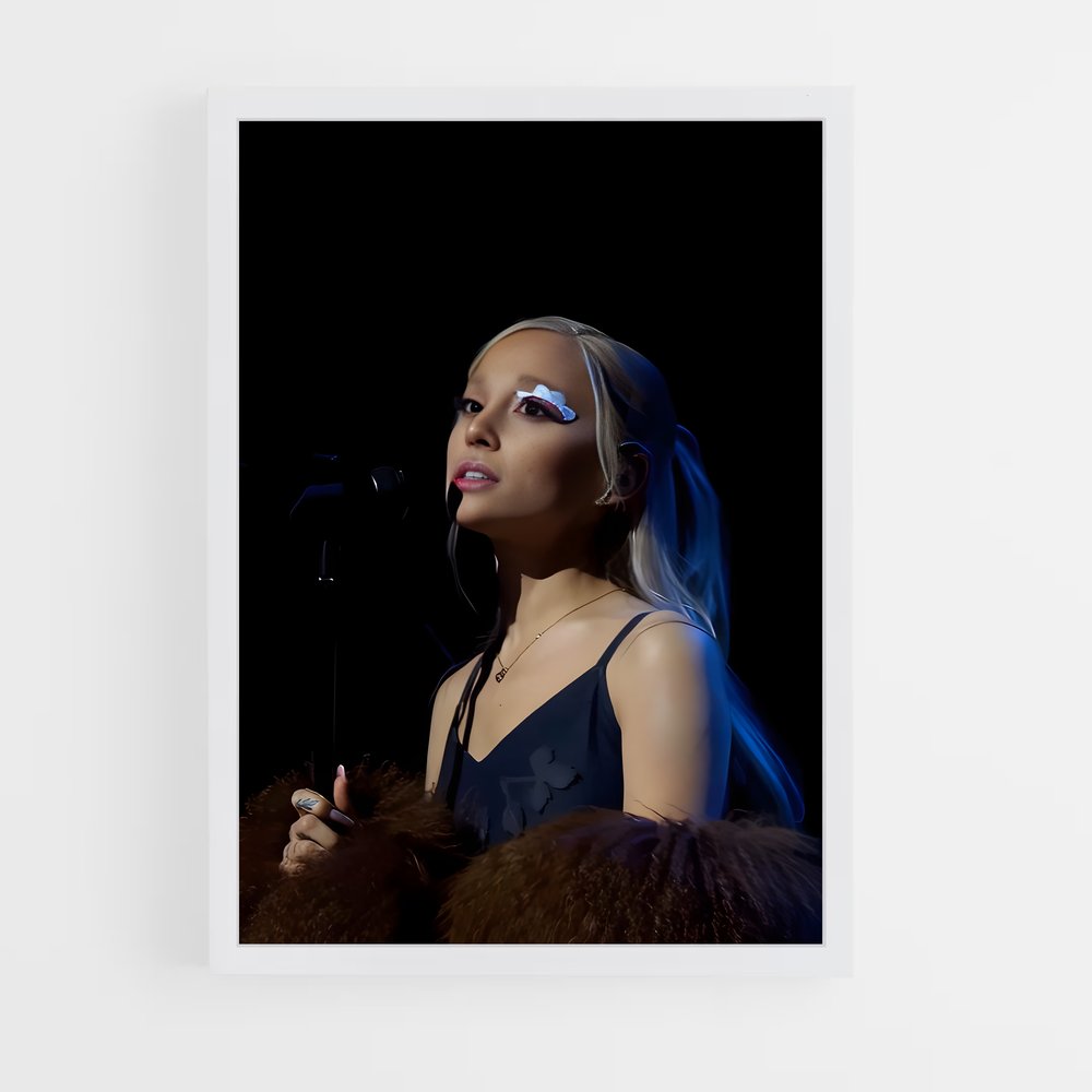 ap-ariana grande-1 cadre Blanc