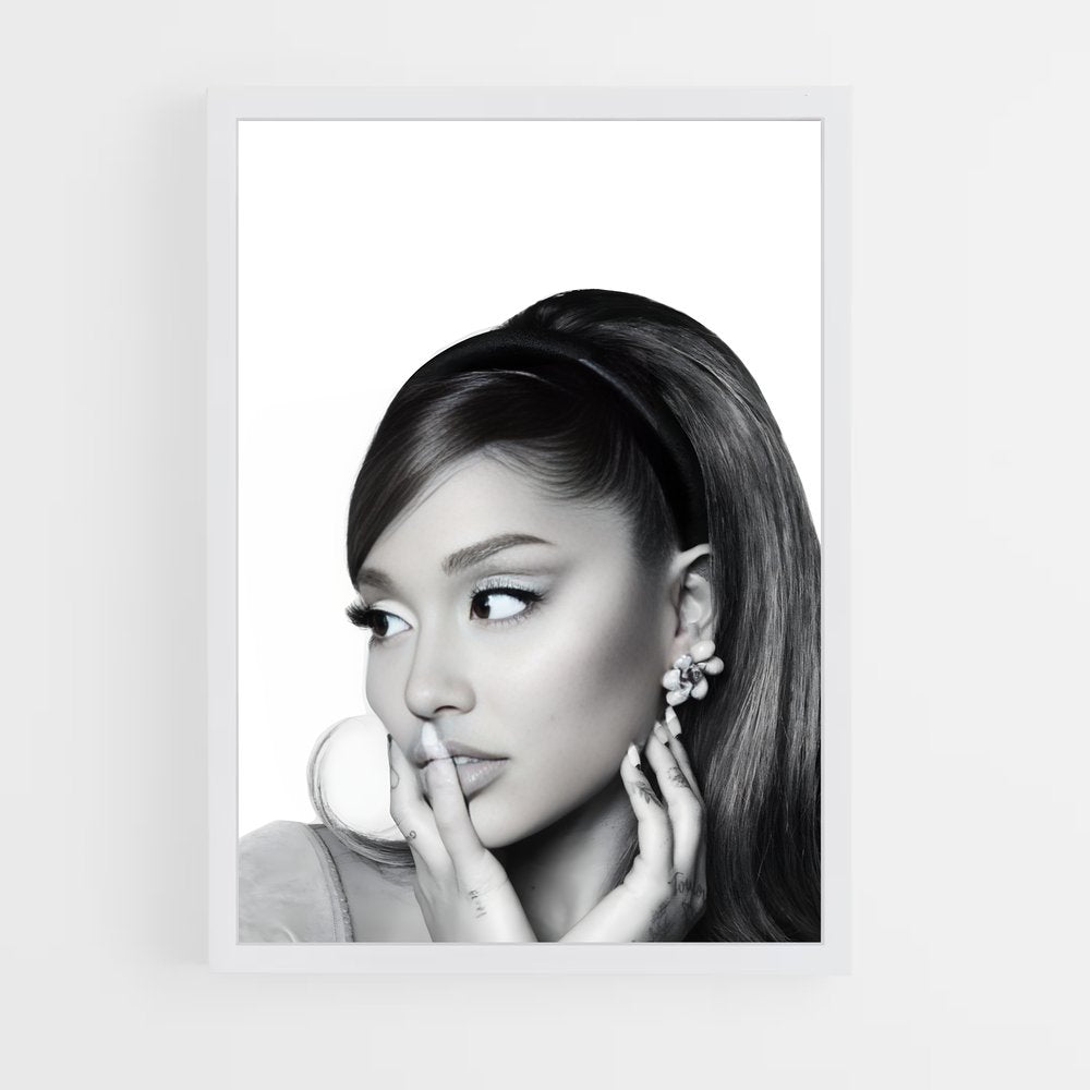 ap-ariana grande-3 cadre Blanc