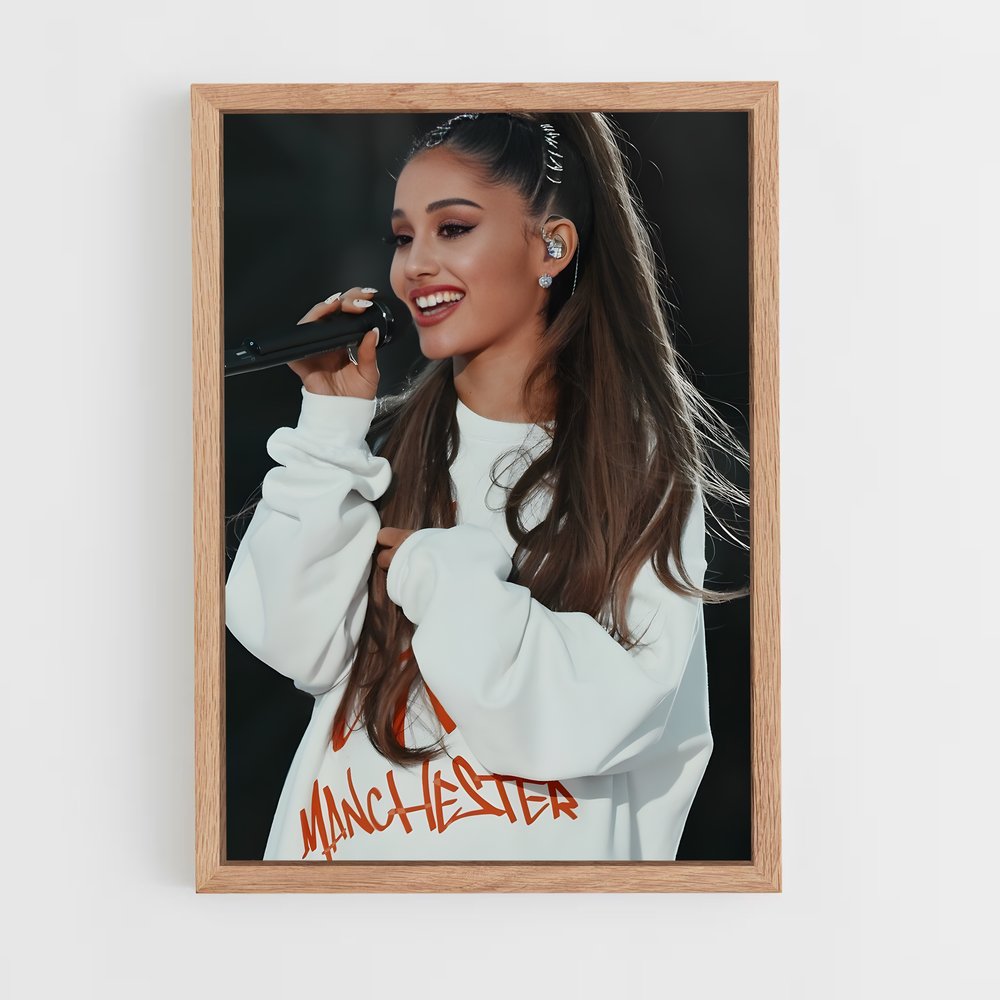 ap-ariana grande-4 cadre Bois clair