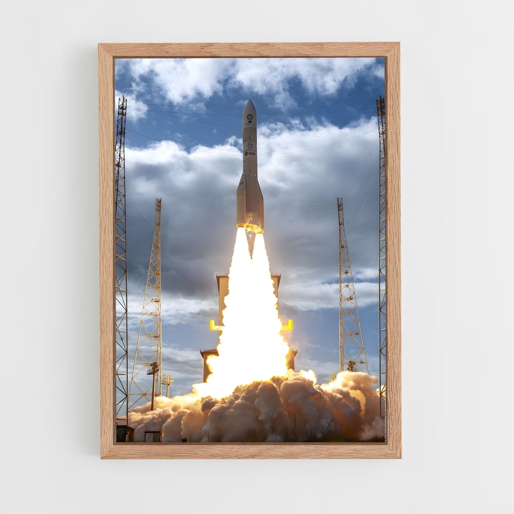 ap-ariane 6-3 cadre Bois clair
