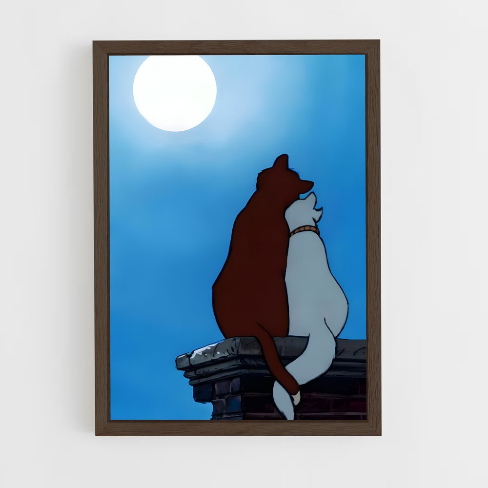 ap-aristocats-4 cadre Bois foncé