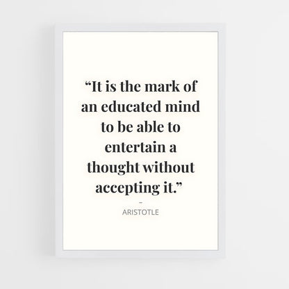 ap-aristotle-1 cadre Blanc