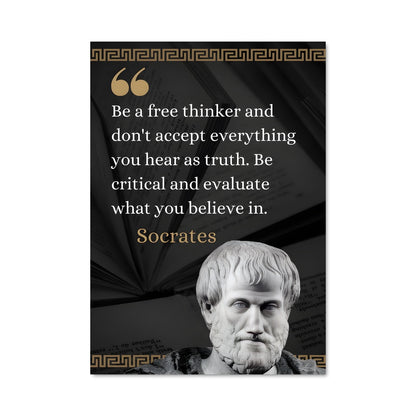Poster La Pensée de Socrate