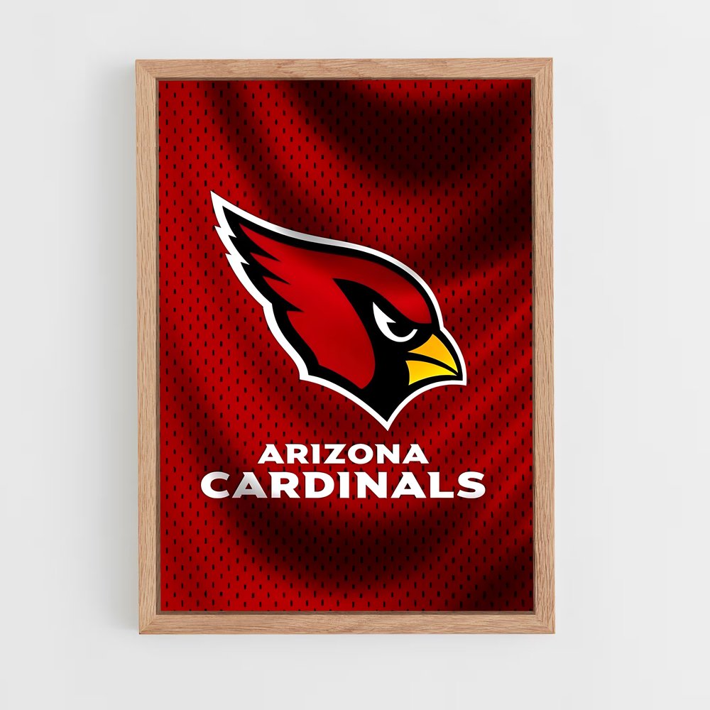 ap-arizona cardinals-5 cadre Bois clair