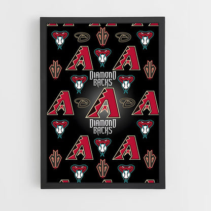 ap-arizona diamondbacks-2 cadre Noir