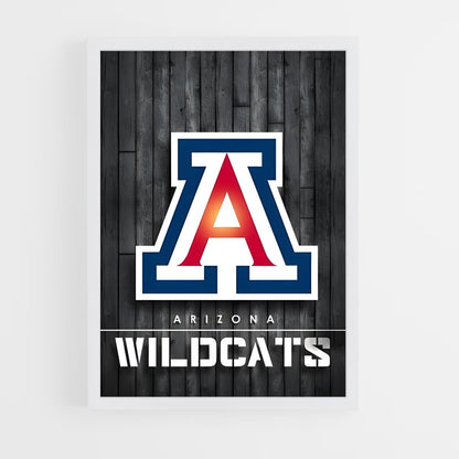 ap-arizona wildcats-2 cadre Blanc