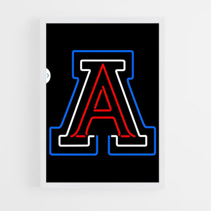ap-arizona wildcats-4 cadre Blanc