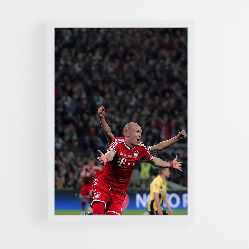 ap-arjen robben-1 cadre Blanc