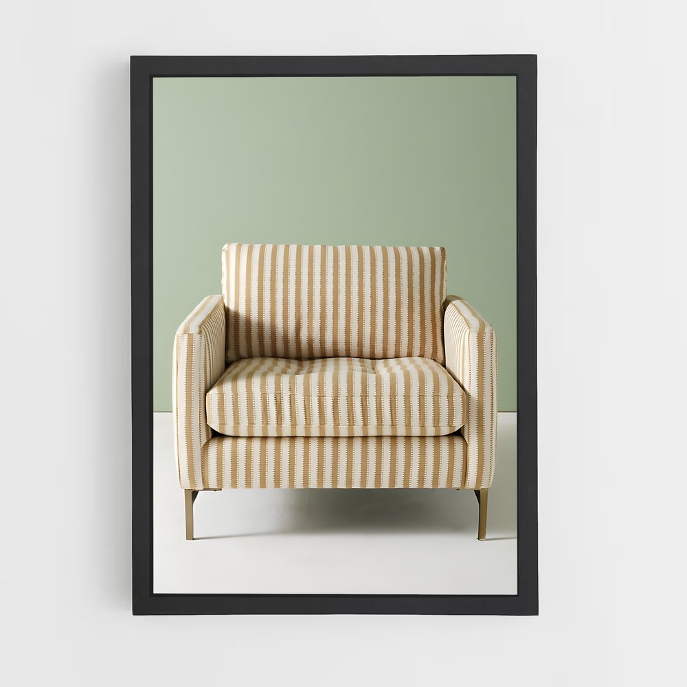 ap-armchair-1 cadre Noir