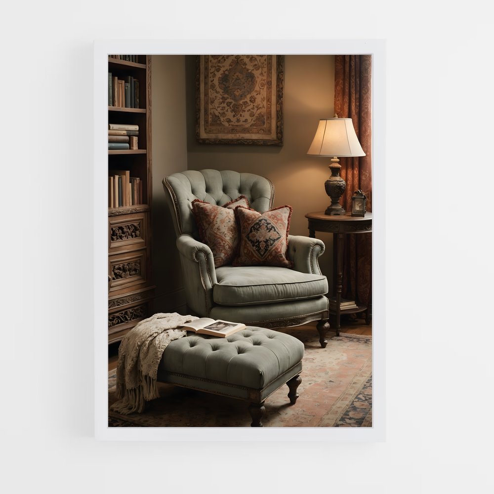 ap-armchair-3 cadre Blanc