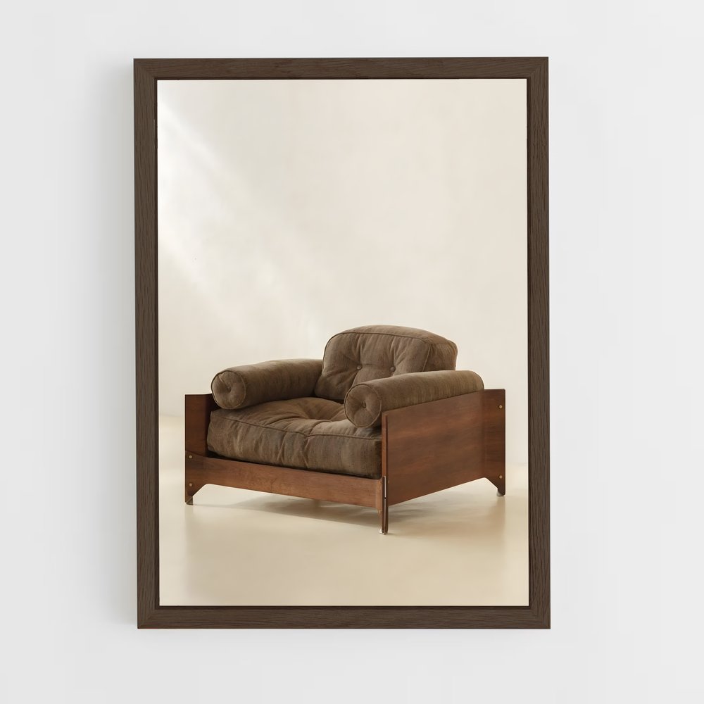 ap-armchair-5 cadre Bois foncé