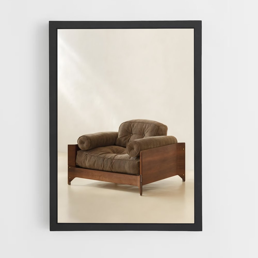 ap-armchair-5 cadre Noir