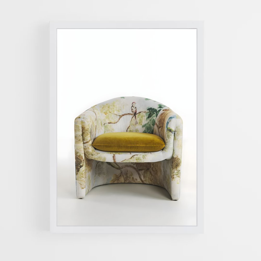 ap-armchair-6 cadre Blanc