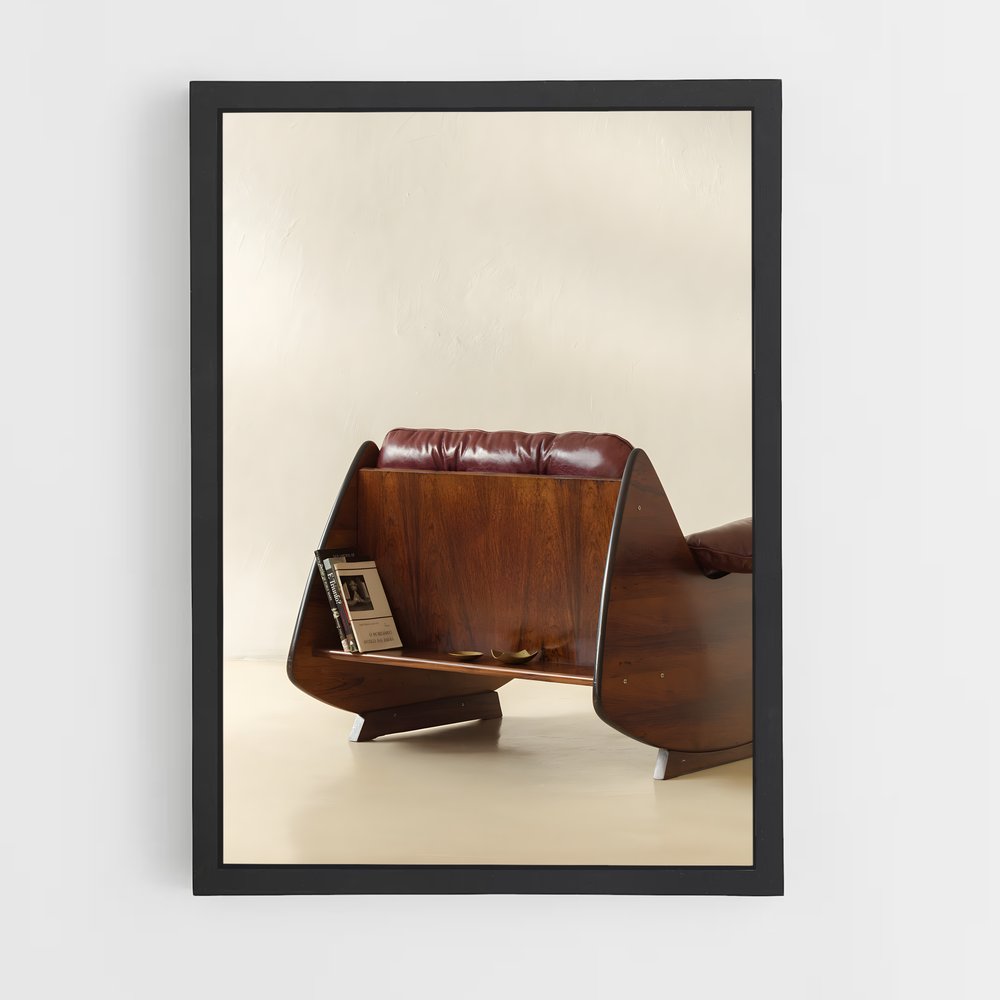 ap-armchair-8 cadre Noir