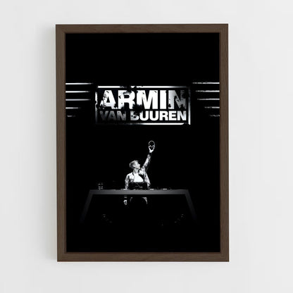 ap-armin van buuren-1 cadre Bois foncé