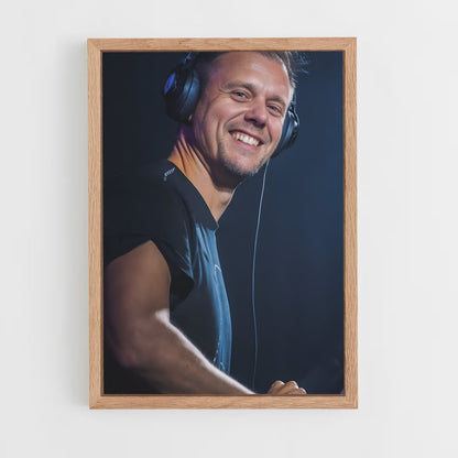 ap-armin van buuren-10 cadre Bois clair