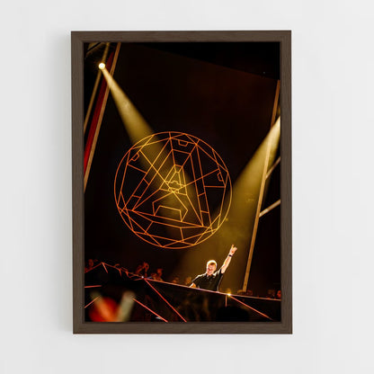 ap-armin van buuren-3 cadre Bois foncé
