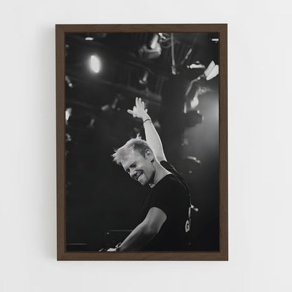 ap-armin van buuren-4 cadre Bois foncé
