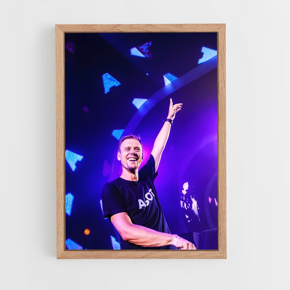 ap-armin van buuren-5 cadre Bois clair