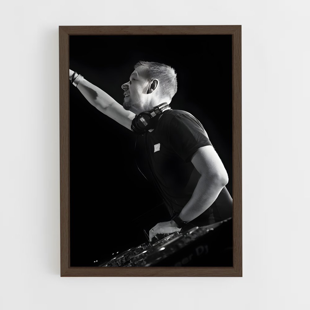 ap-armin van buuren-6 cadre Bois foncé