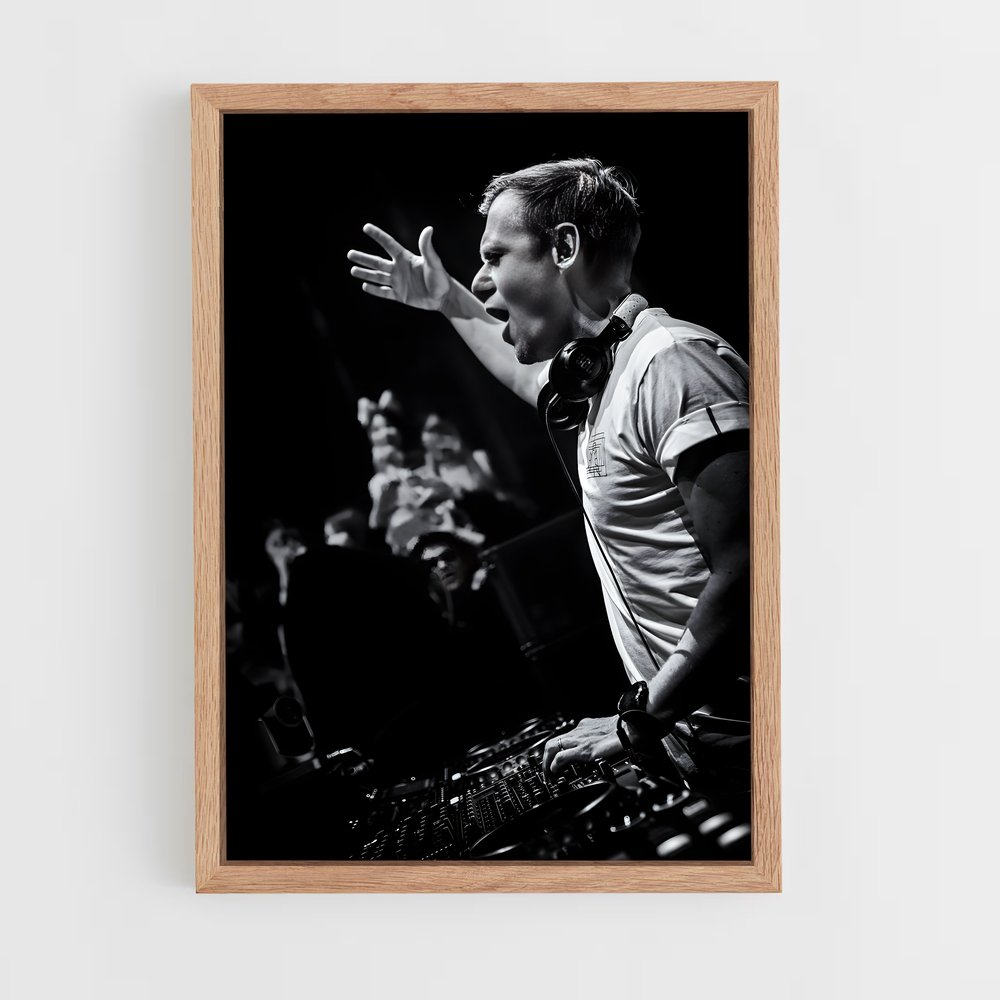 ap-armin van buuren-9 cadre Bois clair