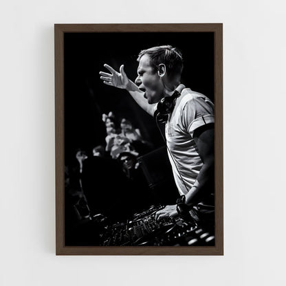 ap-armin van buuren-9 cadre Bois foncé