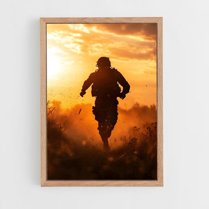 ap-army soldier-13 cadre Bois clair