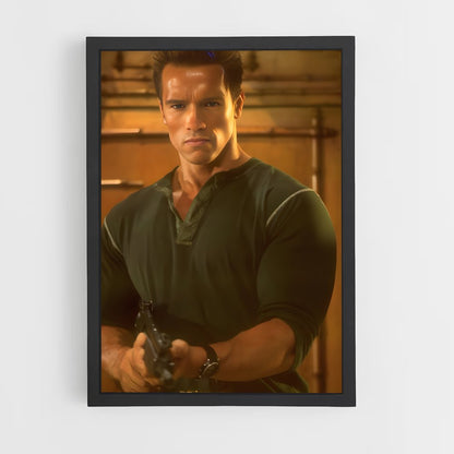ap-arnold schwarzenegger-3 cadre Noir