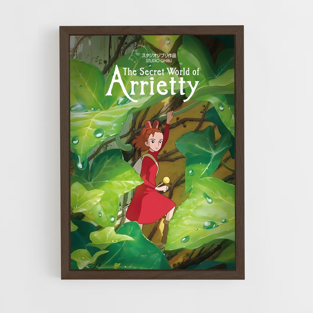 ap-arrietty-2 cadre Bois foncé