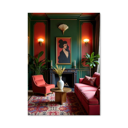 Poster Éclat Art Déco