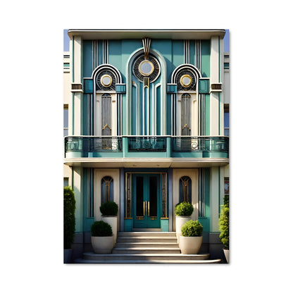 Poster Art deco architecture 18384
