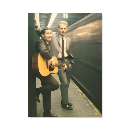 Poster Le Guitariste Élégant