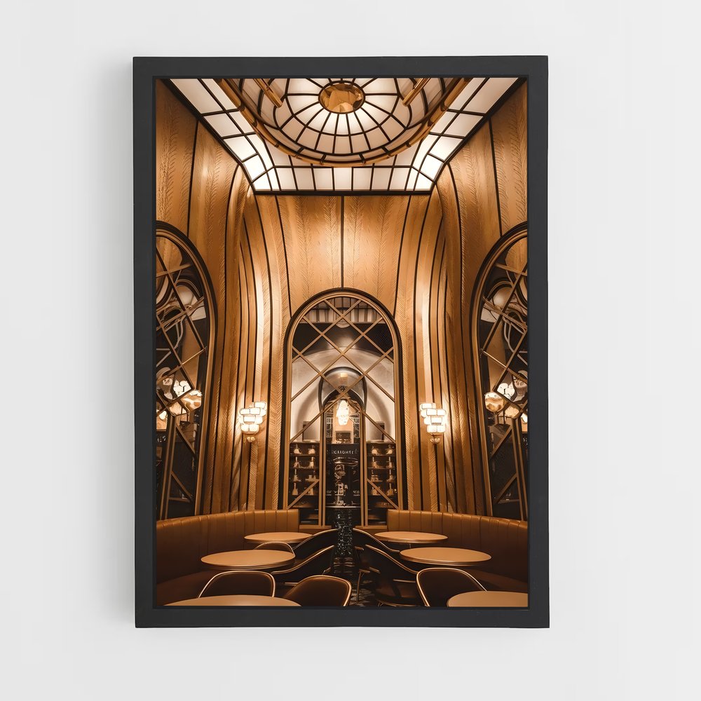 ap-art deco-3 cadre Noir