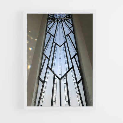 ap-art deco architecture-1 cadre Blanc