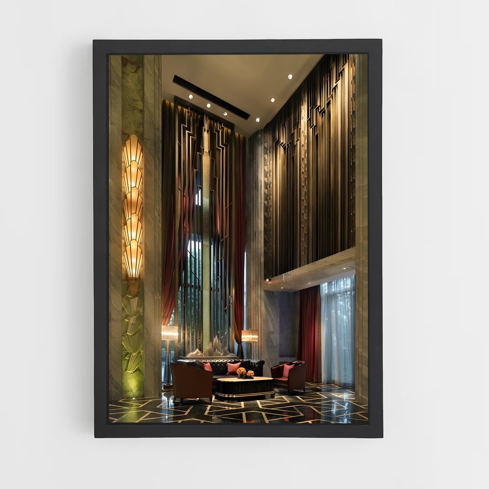 ap-art deco architecture-13 cadre Noir