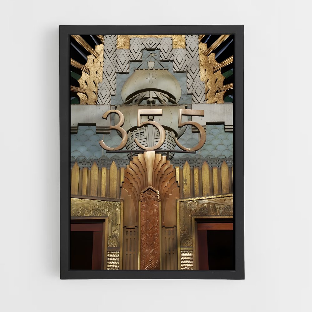 ap-art deco architecture-14 cadre Noir