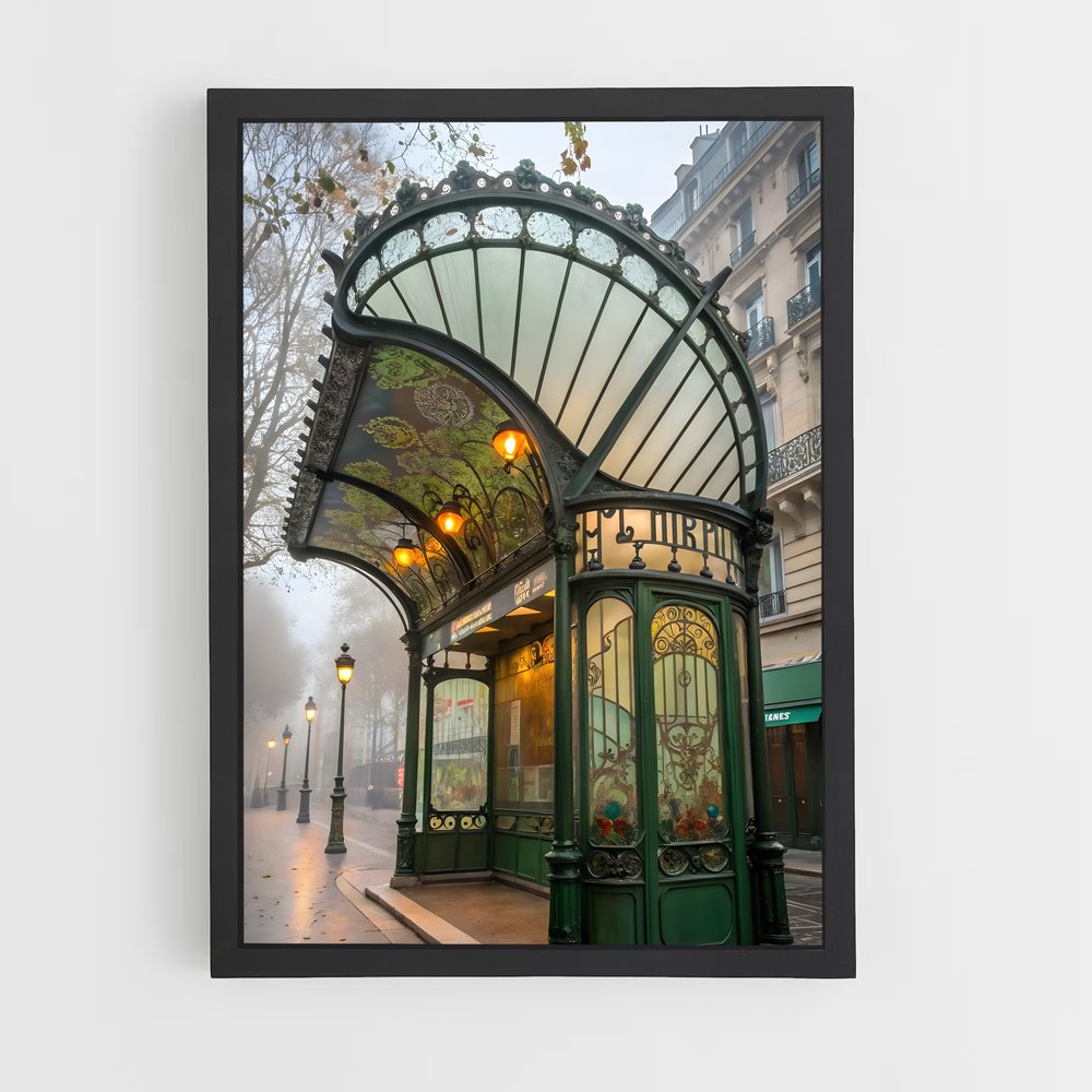 ap-art deco architecture-4 cadre Noir
