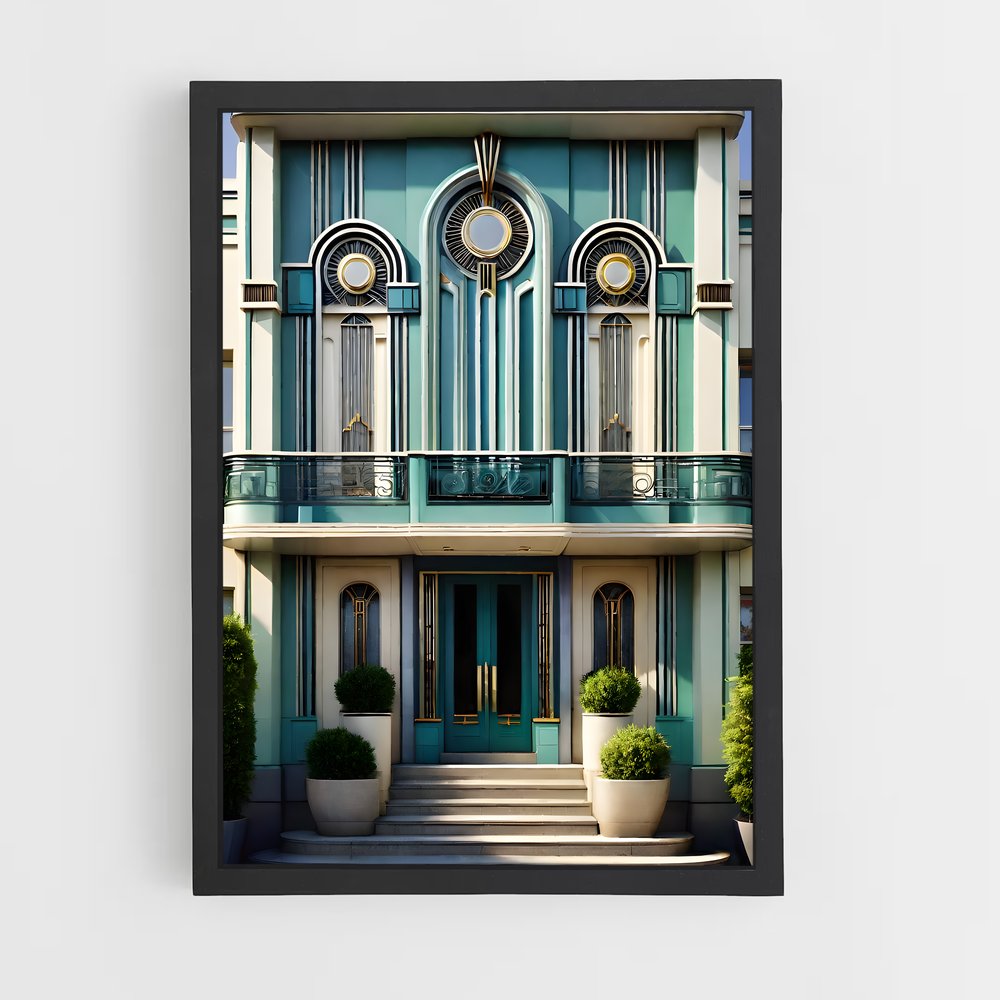 ap-art deco architecture-5 cadre Noir