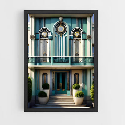 ap-art deco architecture-5 cadre Noir