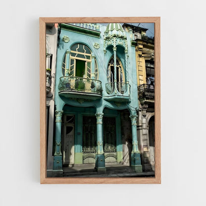 ap-art deco architecture-7 cadre Bois clair