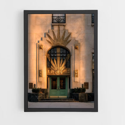 ap-art deco architecture-8 cadre Noir